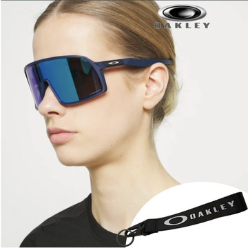 【OAKLEY】奧克利 SUTRO 亞洲版 運動輕包覆太陽眼鏡 OO9406A 04 霧藍框蔚藍水銀鍍膜鏡片 公司貨