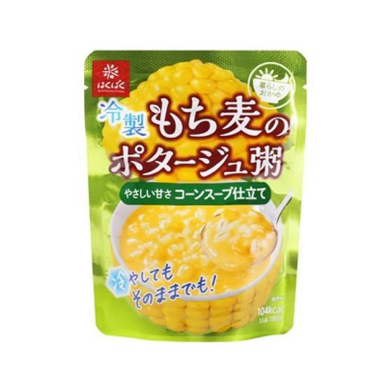 はくばく もち麦のポタージュ粥 コーンスープ仕立て 180g