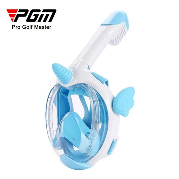 潛水面罩兒童2024年新款全乾式防霧防水獨角獸潛水鏡浮潛面罩面具