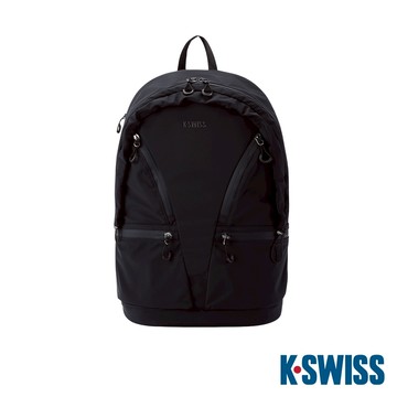 K-SWISS Backpack 雙肩包 黑
