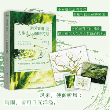 【臺書屋】親愛的朋友,人生永遠柳暗花明 100%正品 人生所有的困頓都有轉機 簡體中文