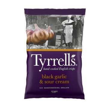 Tyrrell s 泰勒思-英國洋芋片-黑蒜奶油(135g)