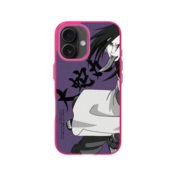 iPhone 16 Clear 粉漾桃 - 火影忍者 Naruto - 角色系列-大蛇丸