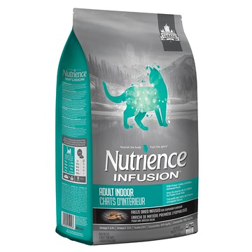 Nutrience INFUSION 天然糧系列乾糧 貓用 成貓室內糧  5kg  1包  With Fraser Valley chicken