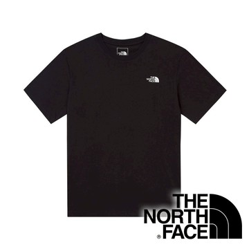 【THE NORTH FACE 美國】男短袖圓領T恤『黑』NF0A88GC 戶外 露營 登山 健行 休閒 時尚 短袖 上衣 T恤