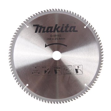 MAKITA 牧田 D-59162 鎢鋼鋸片 260x25.4x100T 切鋁鋸片 鋁材切割 鋁用鋸片 鋸片