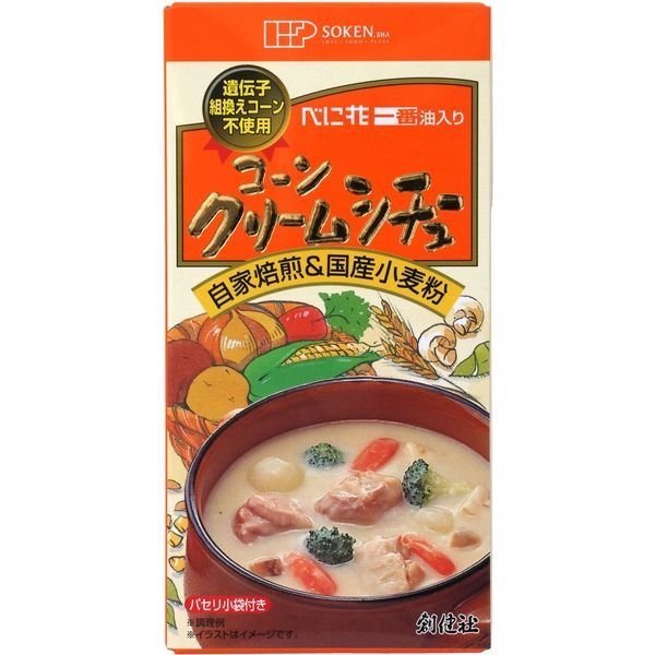 創健社創健社 コーンクリームシチュー 115g 110740　1セット（115g×10）（直送品）