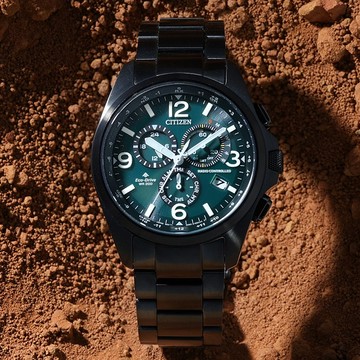 CITIZEN星辰 PROMASTER系列 光動能電波三眼腕錶 45.4mm/CB5925-82X