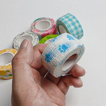 護指繃帶 手指彈性繃帶 防磨運動繃帶 防繭繃帶 自黏彈性繃帶 贈品禮品 A6401