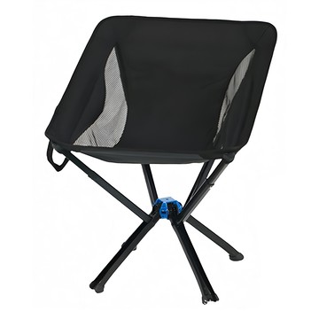 輕量鋁合金速開月亮椅 600D牛津布 淨重1.9kg 展開尺寸60x54x68公分  顏色隨機  1個