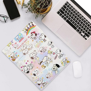 史努比皮革筆記本套超細纖維pu皮皮革筆記本電腦套(24*34cm)