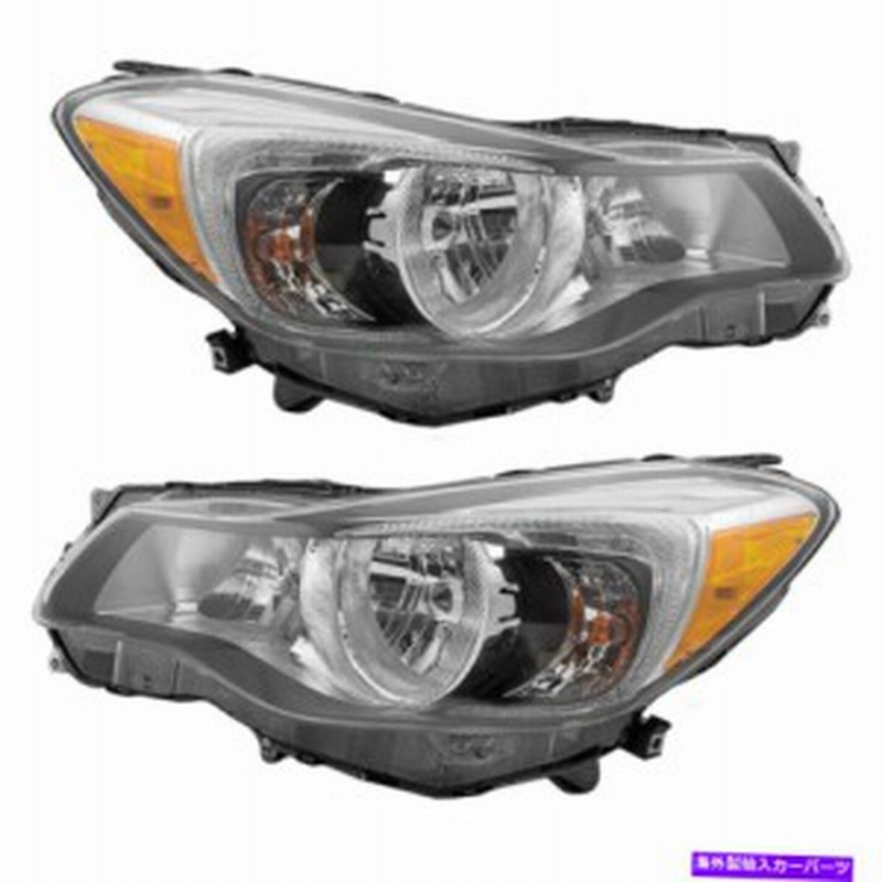 USヘッドライト スバルインプレッサXVクロスストレック＆ハイブリッド ...