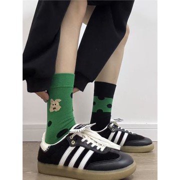 修狗AB鴛鴦襪!我不允許你們錯過~我真的愛慘了，不一樣的中筒襪！