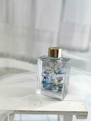 漂浮擴香瓶(方瓶) -永生花浮游香氛 畢業禮物 老師禮物