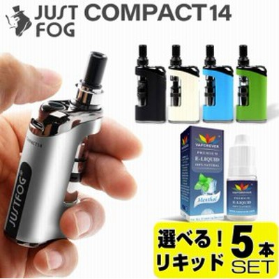 Justfog Compact 14 電子タバコ Vape ベイプ スターターキット ジャストフォグ コンパクト 14 本体 持ち運び シーシャ おすすめ コンパ 通販 Lineポイント最大get Lineショッピング