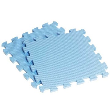 巧拼地墊-8入(淺藍) [大買家]