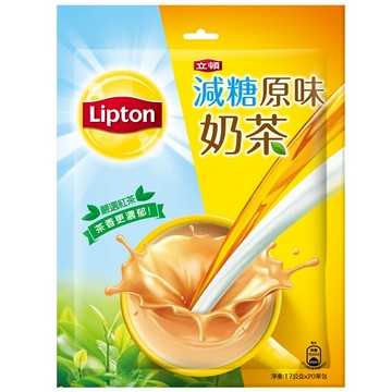 [家速配]立頓減糖原味奶茶17g x20