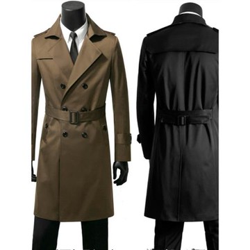 2025新款中長款風衣帥氣衣服新款春秋季男士外套韓版修身潮流