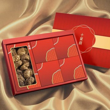 【十翼饌】五福臨門元氣禮盒x3盒入 附提袋(香菇/春節/伴手禮/過年/送禮/素食/中秋)