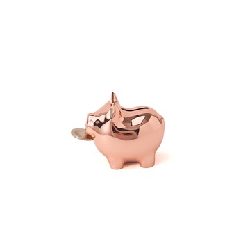 Goldenpig 招財金豬 捌 玫瑰金