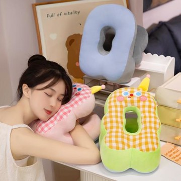 冰絲涼席午睡枕趴睡枕辦公室午休神器小學生桌上趴枕抱枕午睡枕頭