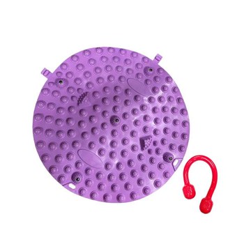 【拉麗神 】 指壓按摩微慢跑墊 1入+毛巾操伸展拉力繩1條 全身運動 超慢跑墊 腳底按摩步道 指壓墊 運動墊 足底慢跑指壓板 按摩運動墊