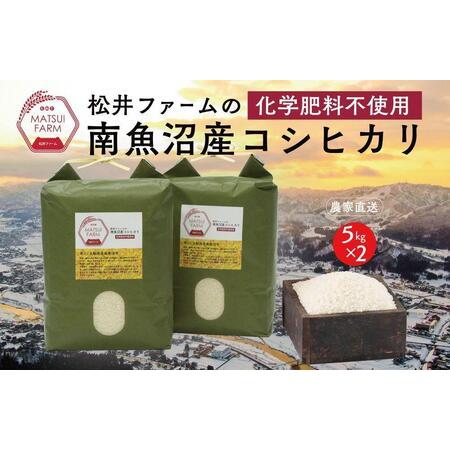 ふるさと納税 令和5年産南魚沼産コシヒカリ~化学肥料不使用米~（10kg×12回） 新潟県南魚沼市