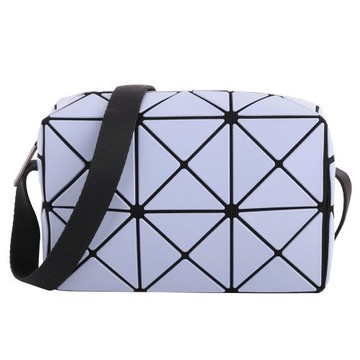 ISSEY MIYAKE 三宅一生 - 幾何皮質立方肩/斜背包(天空藍)