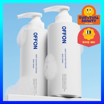 OFFON Keep Calm And Cooling Body Wash 500g (Set/Single)