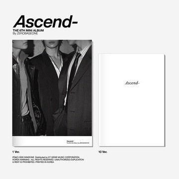 [Random] ZEROBASEONE - The 6th Mini Album [Ascend-] (1 ver. / 10 ver.)