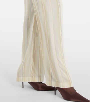 Victoria Beckham Striped wide-leg pants