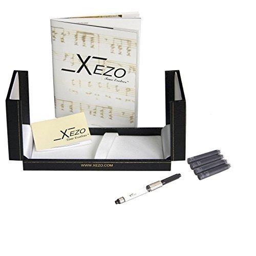 Xezoマエストロ天然貝殻製中字万年筆プラチナメッキ、贈り物に最適、オリジナルの２つとないユニークなペン。 平行輸入 平行輸入