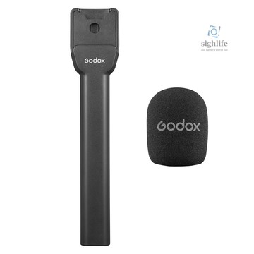 Godox MoveLink M1/M2/UC1/UC2 無線麥克風系統的 Godox ML-H 麥克風手持適配器手柄握
