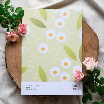 【結婚書約】鈴蘭 燙金結婚書約 套組 Design by Tinne Hsu