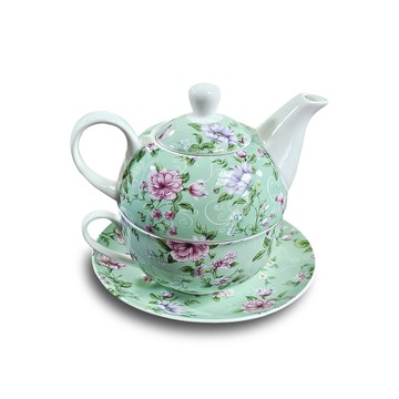 茶具組 溫馨午後下午茶子母杯壺組