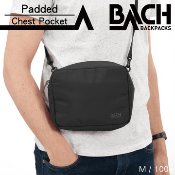 BACH Padded Chest Pocket 2 in 1含襯胸包/單肩袋 297077 黑色 / M