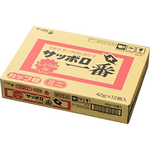 サッポロ一番 しょうゆ味 ミニどんぶり 42g×12個