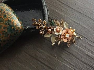 【聖誕禮物】西洋骨董風 重溫朵莉的舊夢 髮夾/髮飾