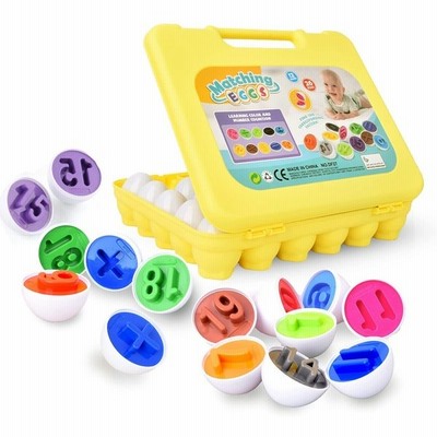 Joygrow モンテッソーリ 知育おもちゃ 数字認知 形合わせ おもちゃ マッチングエッグ はめ込みおもちゃ 数学 計算 マッチング 卵 通販 Lineポイント最大get Lineショッピング