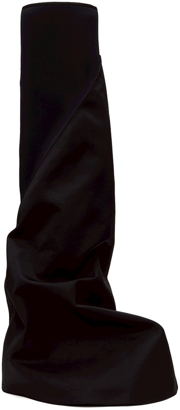 Rick Owens DRKSHDW 黑色 Fetish 高帮运动鞋