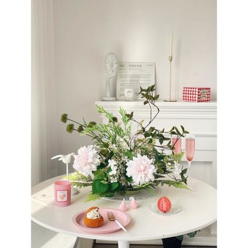 仿真花婚慶絹花婚禮花藝裝飾品擺設婚慶地排花路引花婚慶桌擺花