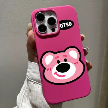 免運+隔日🚚iphone手機殼/草莓熊/適用於蘋果17promax 16Pro 15plus 14 13 12 11防