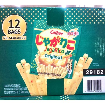 COSTCO好市多 卡樂比Calbee✨薯條原味60g*12包共720g整箱🇯🇵日本點心