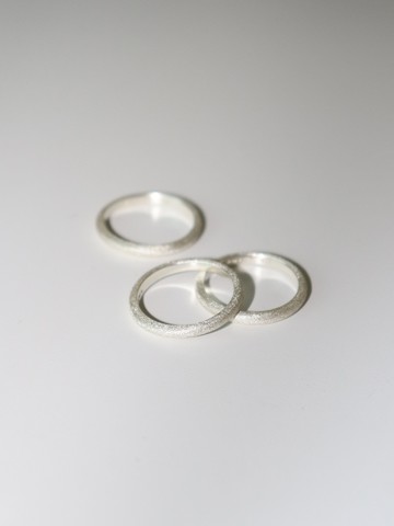 Sanding ring (Thin)_ Silver