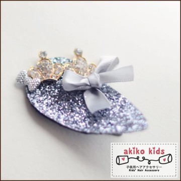 【akiko kids】閃亮亮水滴造型兒童BB髮夾