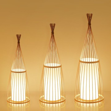 公司貨 超低價 中式落地裝飾燈民宿過道高級感氛圍裝飾燈臥室客廳茶室氛圍感燈具 快速發貨