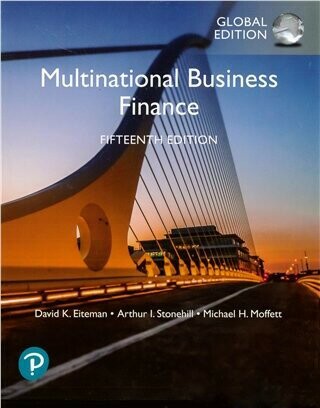 Multinational Business Finance 15/e Eiteman、Stonehill 2020 Pearson