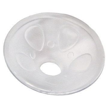 YOUHA 優合 吸乳器配件 矽膠按摩軟墊 2入 規格: 21mm 食品級矽膠 安全耐高溫  透明  1組