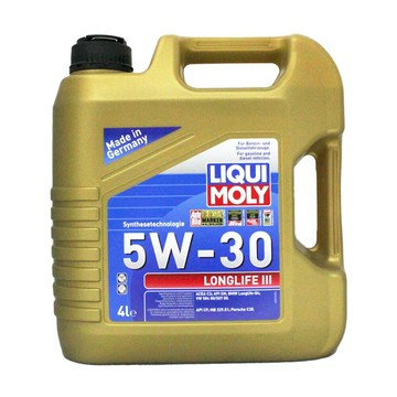 LIQUI MOLY #20821 LONGLIFE Ill 5W/30 合成機油 4L【299免運領券再享折扣】