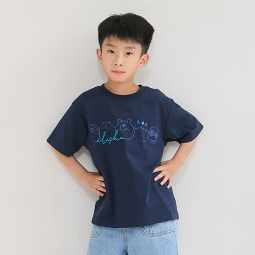 a la sha 親子裝 家族圈圈繡舒適童裝